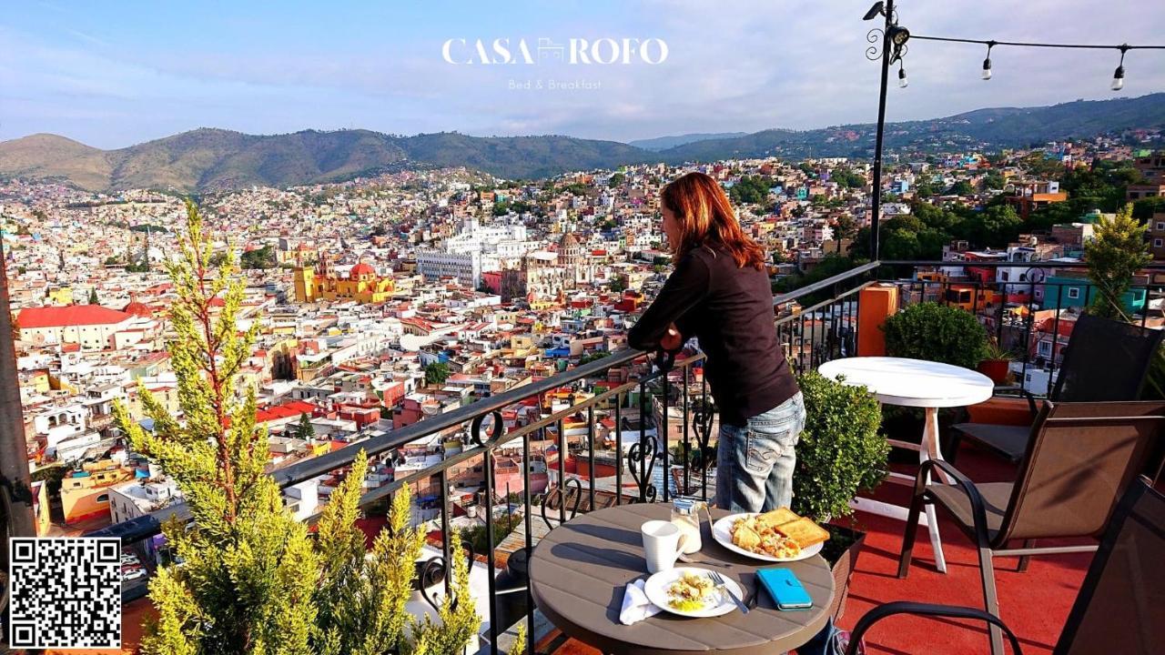 Casa Rofo Bed & Breakfast กัวนาฮัวโต ภายนอก รูปภาพ