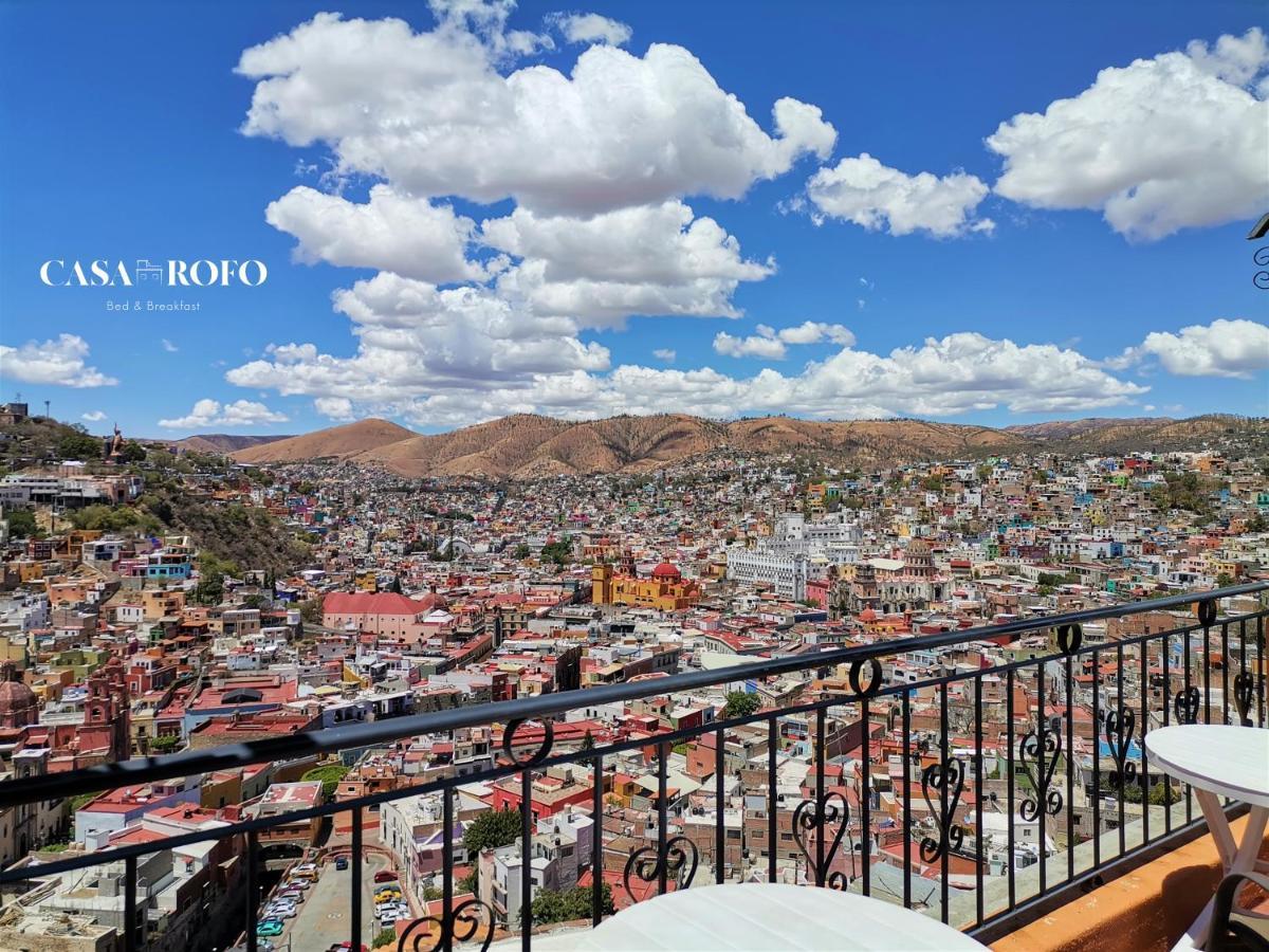 Casa Rofo Bed & Breakfast กัวนาฮัวโต ภายนอก รูปภาพ